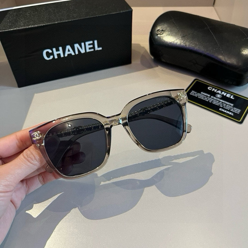 Chanel Square Gold Lens Sunglasses for Men & Women - 382277 - detail image 4