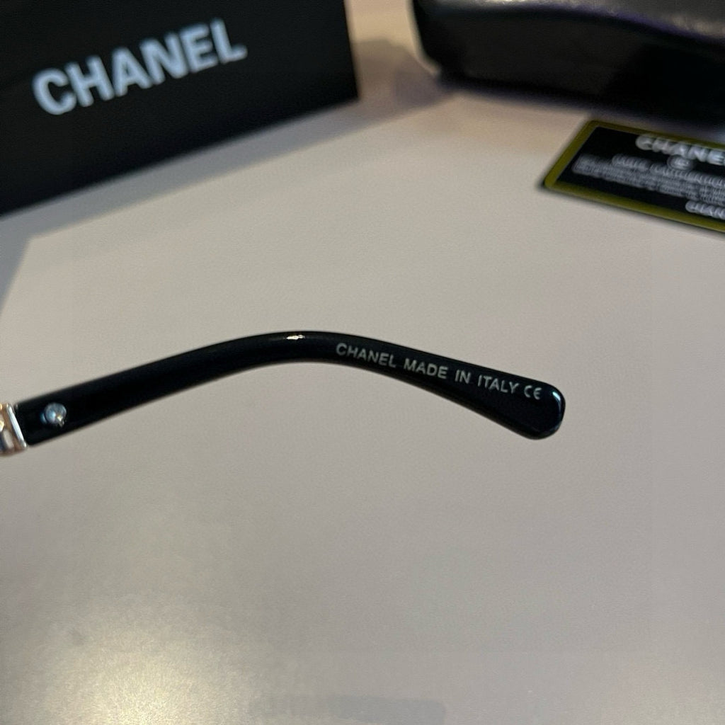 Chanel Square Black Lens Sunglasses for Men & Women - 382278 - detail image 8