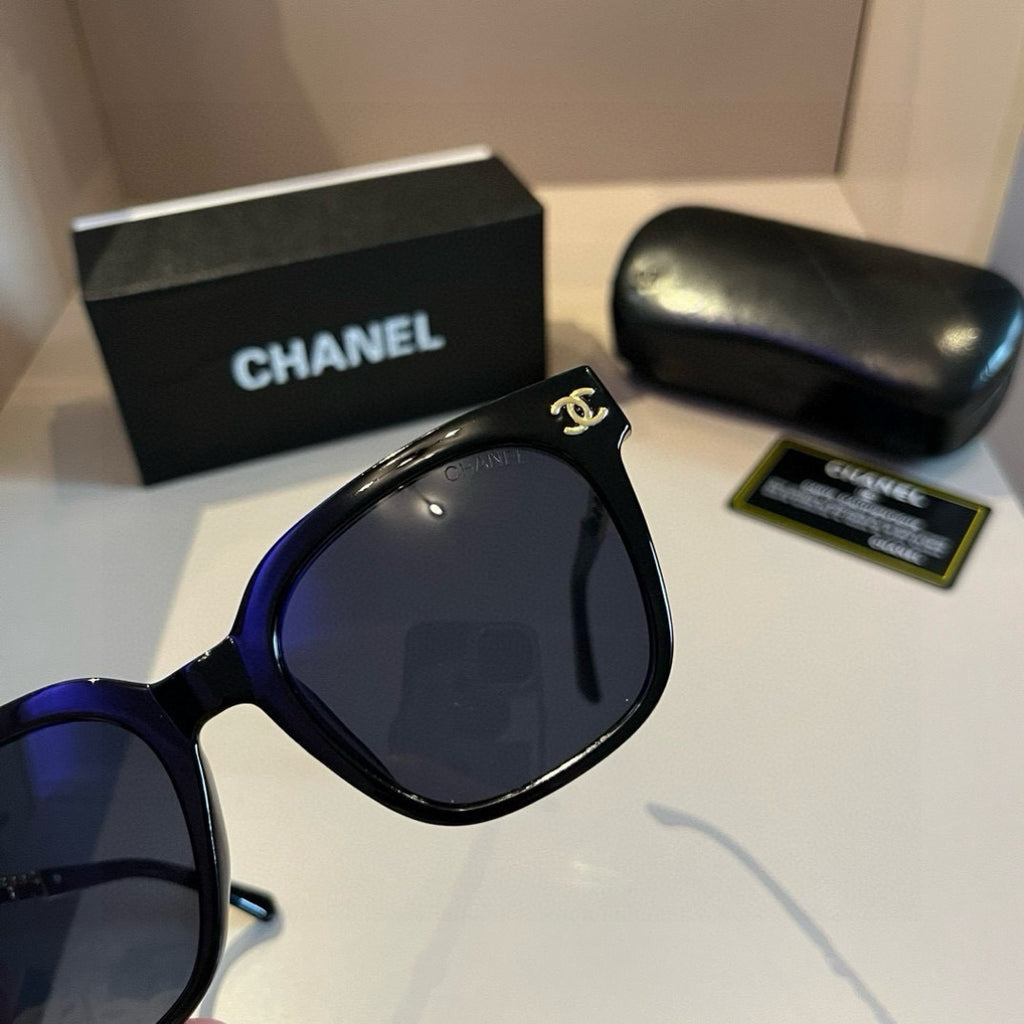 Chanel Square Black Lens Sunglasses for Men & Women - 382278 - detail image 7