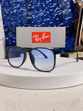 Ray-Ban RB1141 Oversized Blue Lens Sunglasses for Men & Women - 399488