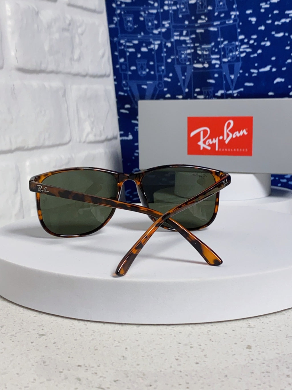 Ray-Ban RB1141 Oversized Black Lens Sunglasses for Men & Women - 158724 - detail image 3