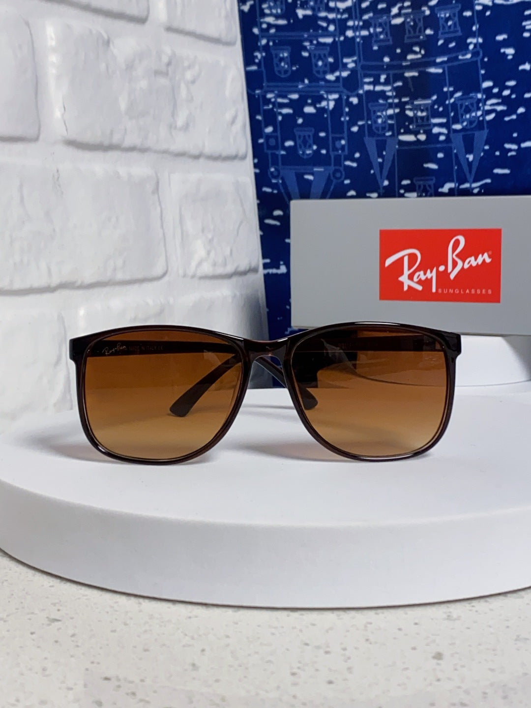 Ray-Ban RB1141 Oversized Brown Lens Sunglasses for Men & Women - detail image 2