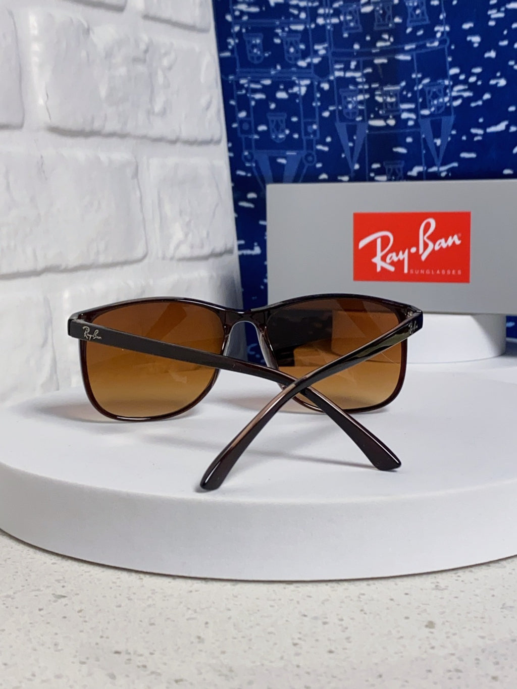 Ray-Ban RB1141 Oversized Brown Lens Sunglasses for Men & Women - detail image 3