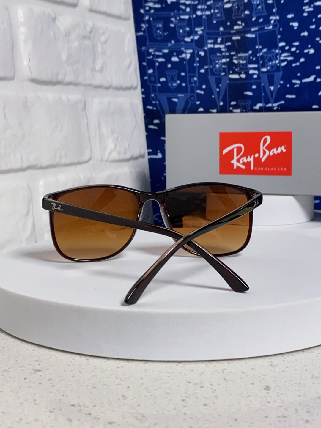 Ray-Ban RB1141 Oversized Brown Lens Sunglasses for Men & Women - detail image 3
