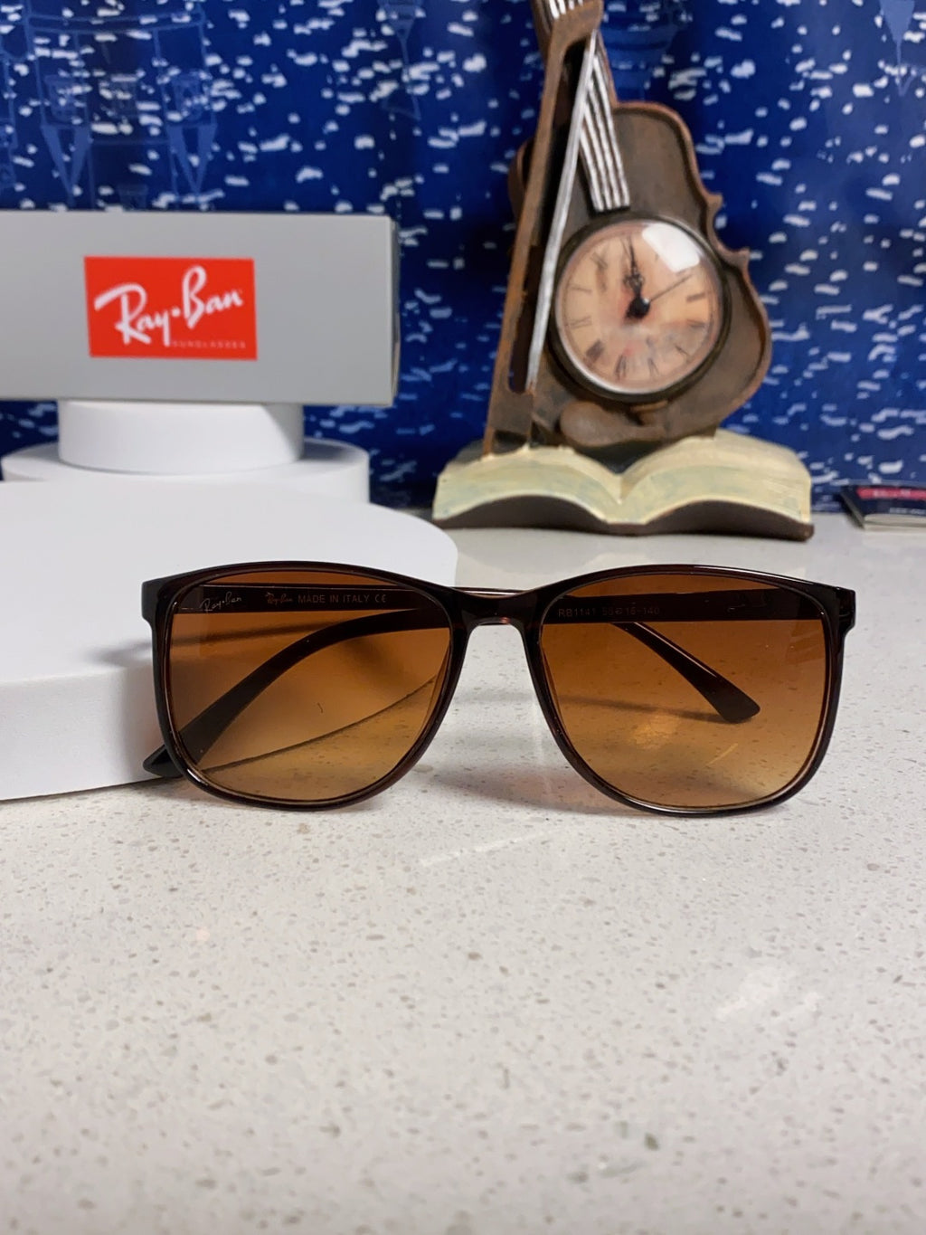 Ray-Ban RB1141 Oversized Brown Lens Sunglasses for Men & Women - 158725 - detail image 9