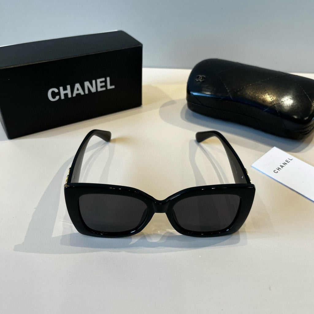 Chanel Square Black Lens Sunglasses for Men & Women - 867015 - detail image 2