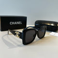 Chanel Square Black Lens Sunglasses for Men & Women - 867015