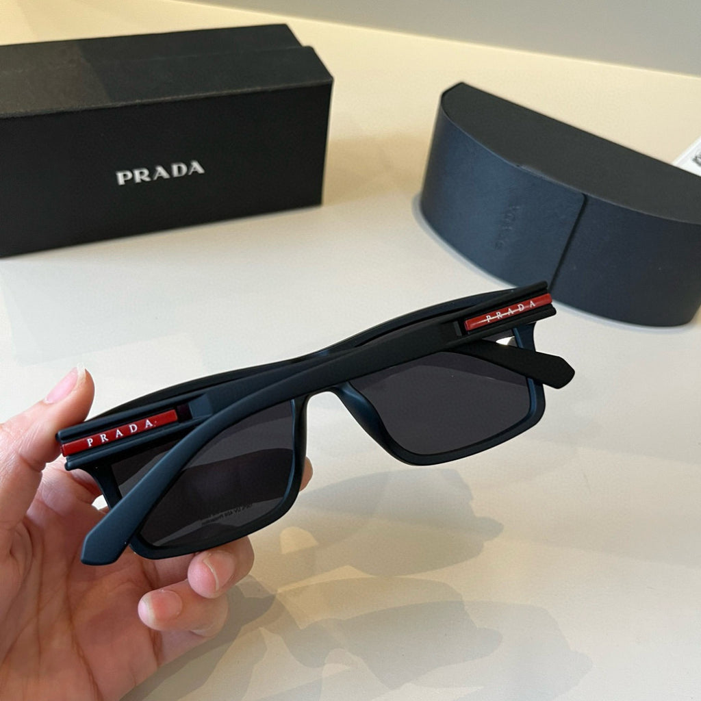 Prada Fashion Black Lens Sunglasses for Men & Women - 372098 - detail image 6