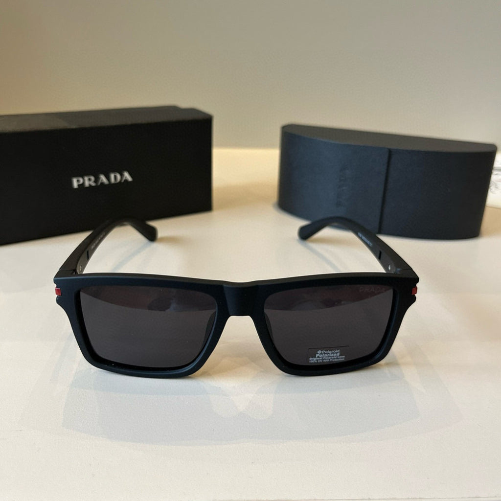 Prada Fashion Black Lens Sunglasses for Men & Women - 372098 - detail image 2