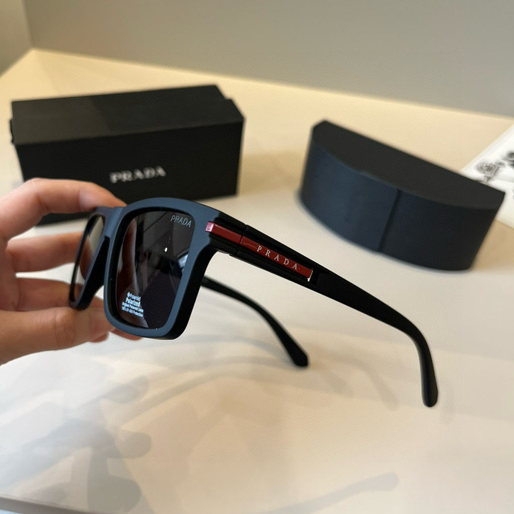 Prada Fashion Black Lens Sunglasses for Men & Women - 372098 - detail image 5