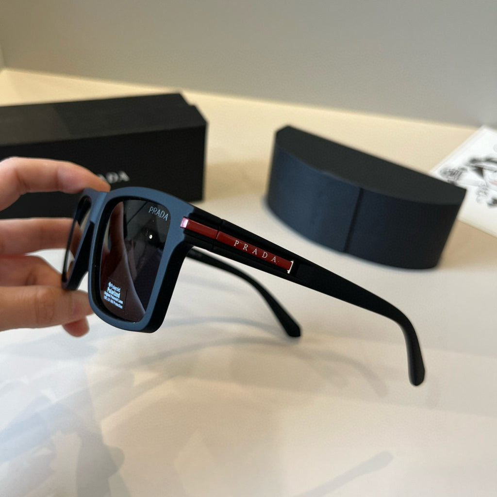 Prada Fashion Black Lens Sunglasses for Men & Women - 372098 - detail image 4