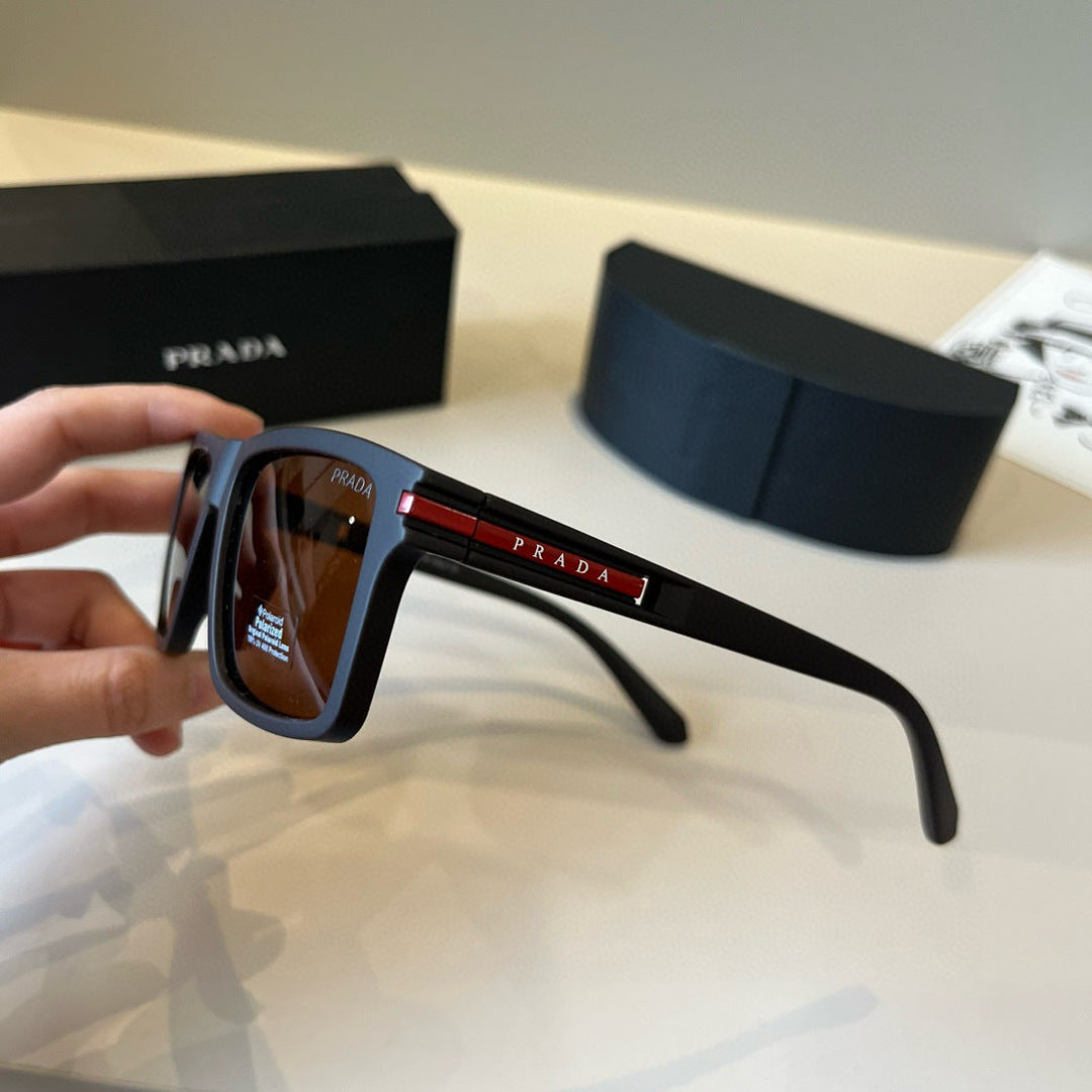 Prada Fashion Black Lens Sunglasses for Men & Women - 372099 - detail image 8