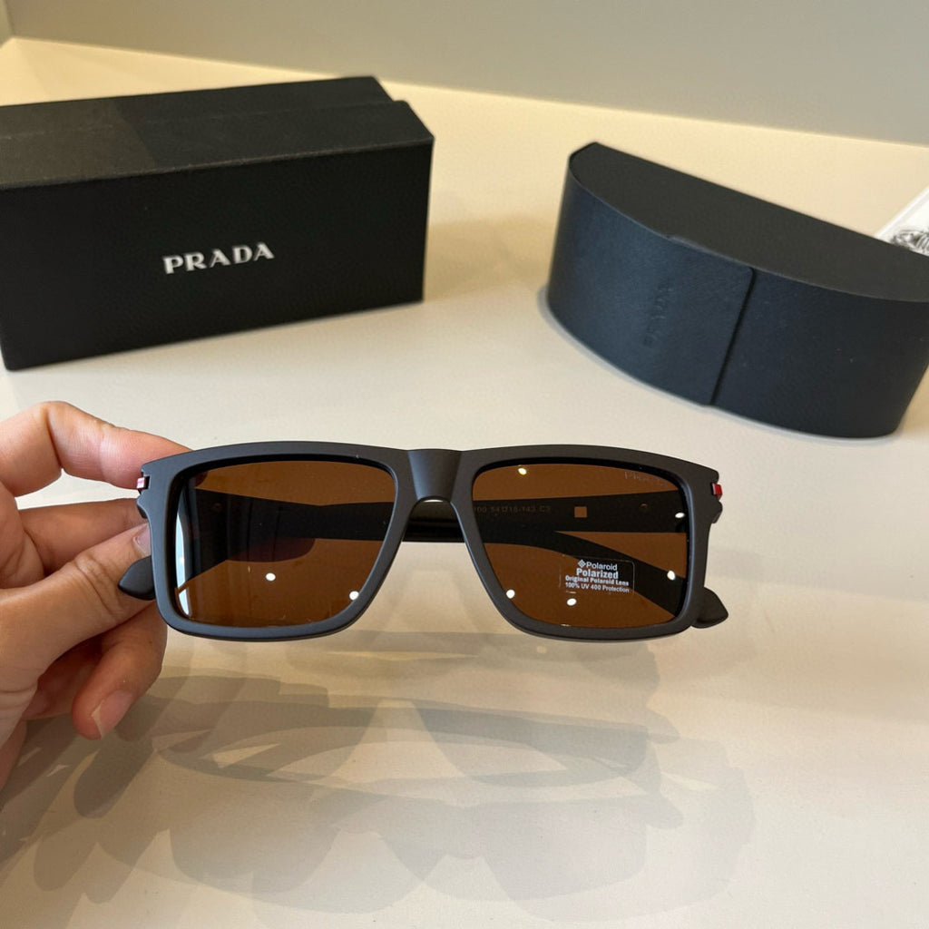 Prada Fashion Black Lens Sunglasses for Men & Women - 372099 - detail image 4