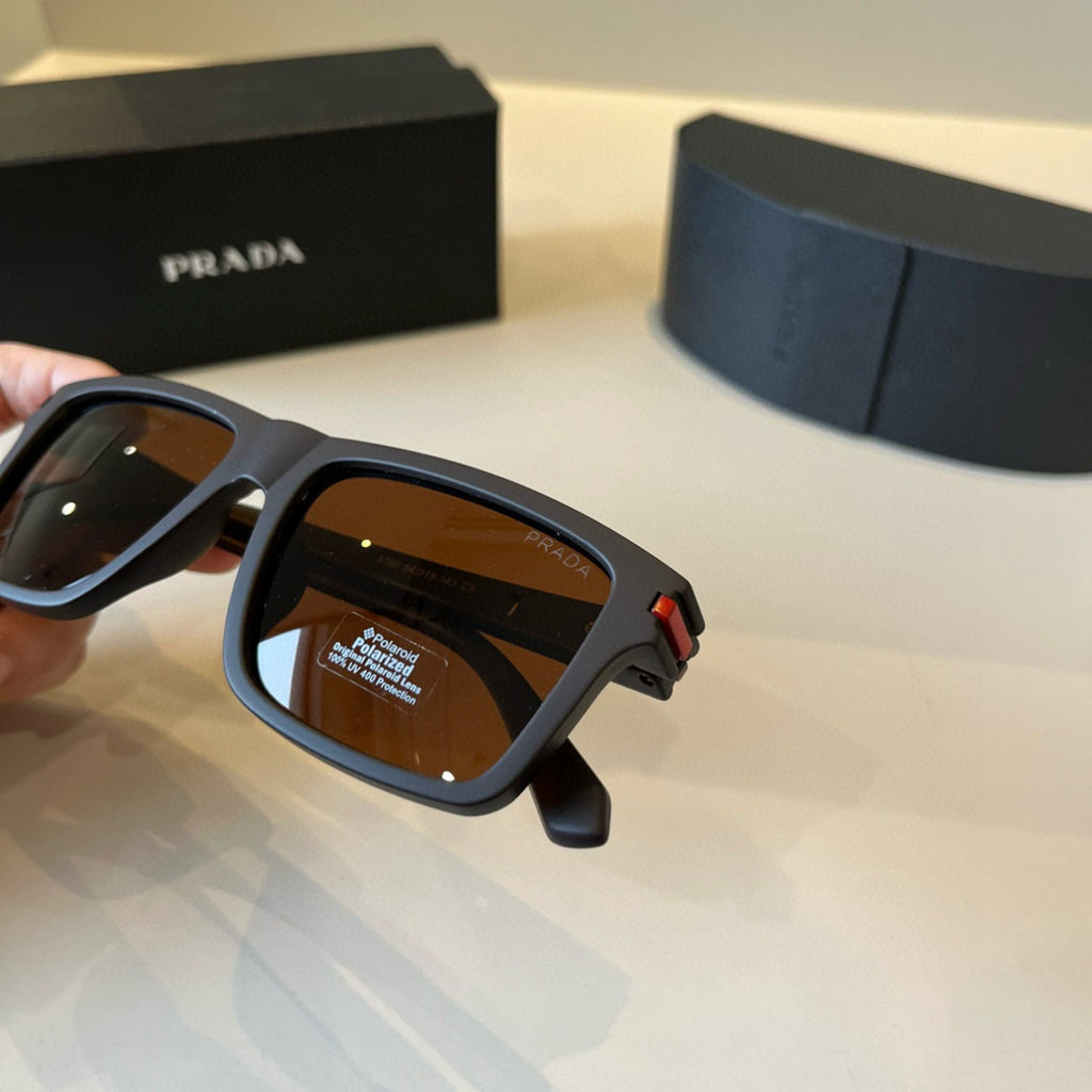 Prada Fashion Black Lens Sunglasses for Men & Women - 372099 - detail image 5