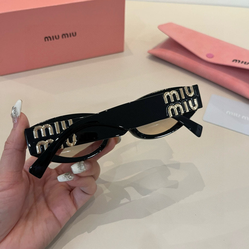 Miu Miu Cat-Eye Silver Lens Sunglasses for Men & Women - 372409 - detail image 6