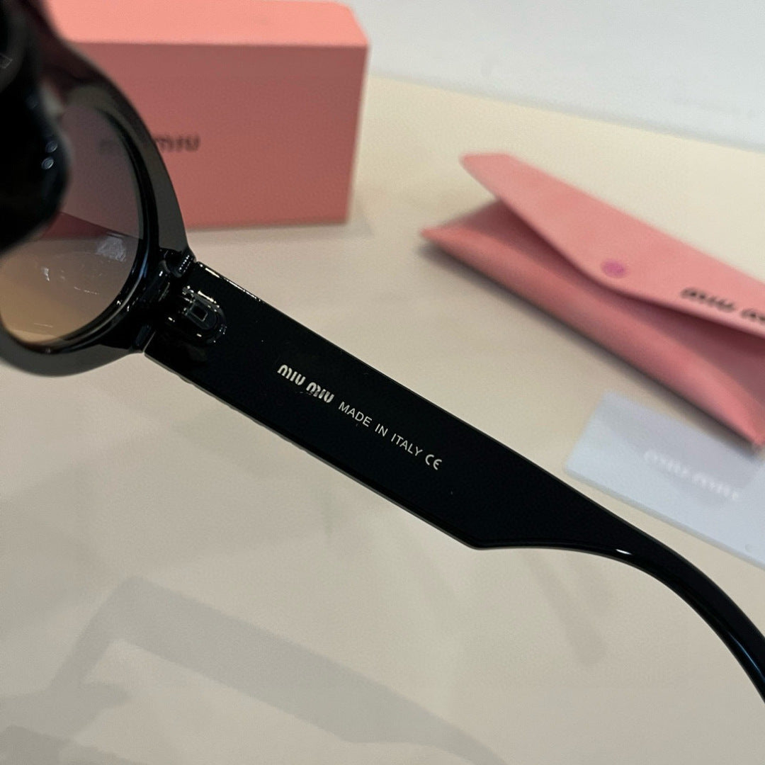 Miu Miu Cat-Eye Silver Lens Sunglasses for Men & Women - 372409 - detail image 8