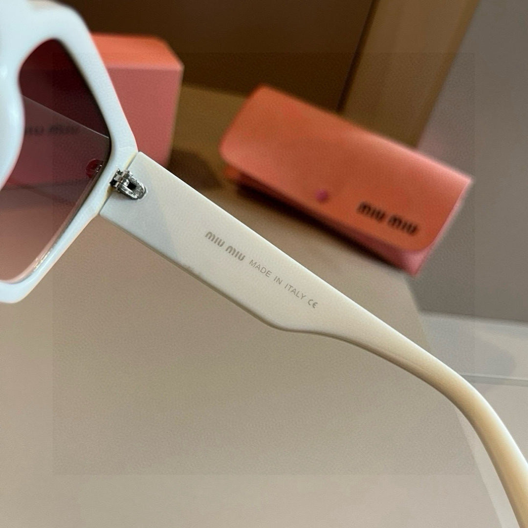 Miu Miu SMUO7S Square Brown Lens Sunglasses for Men & Women - 432586 - detail image 7