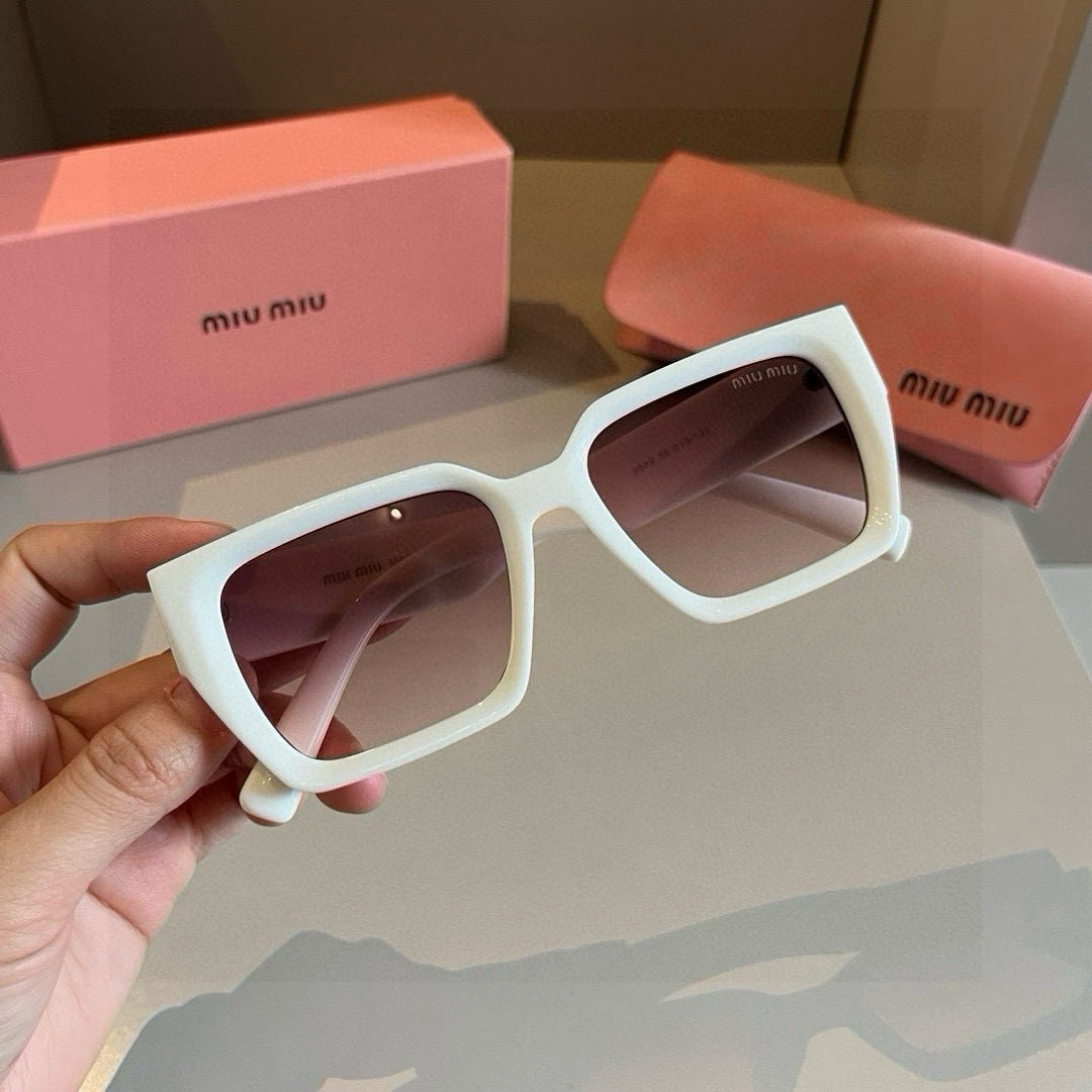 Miu Miu SMUO7S Square Brown Lens Sunglasses for Men & Women - 432586 - detail image 3