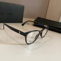 Saint Laurent Oversized Silver Lens Sunglasses for Men & Women - 371984