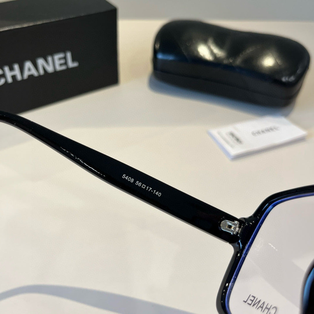 Chanel Oversized Black Lens Sunglasses for Men & Women - 415205 - detail image 10