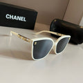 Chanel Oversized Silver Lens Sunglasses for Men & Women - 867049