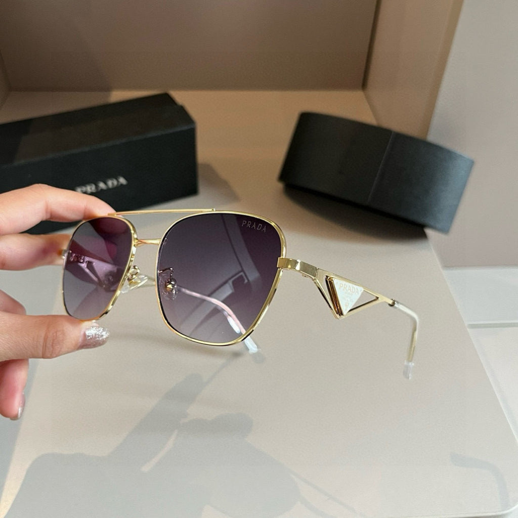 Prada Polarized Fashion Silver Lens Sunglasses for Men - 998132 - detail image 4