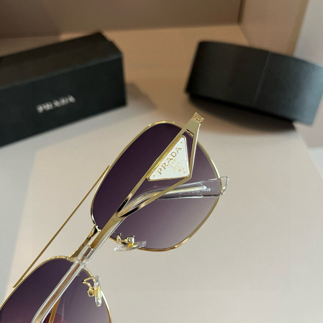 Prada Polarized Fashion Silver Lens Sunglasses for Men - 998132 - detail image 7