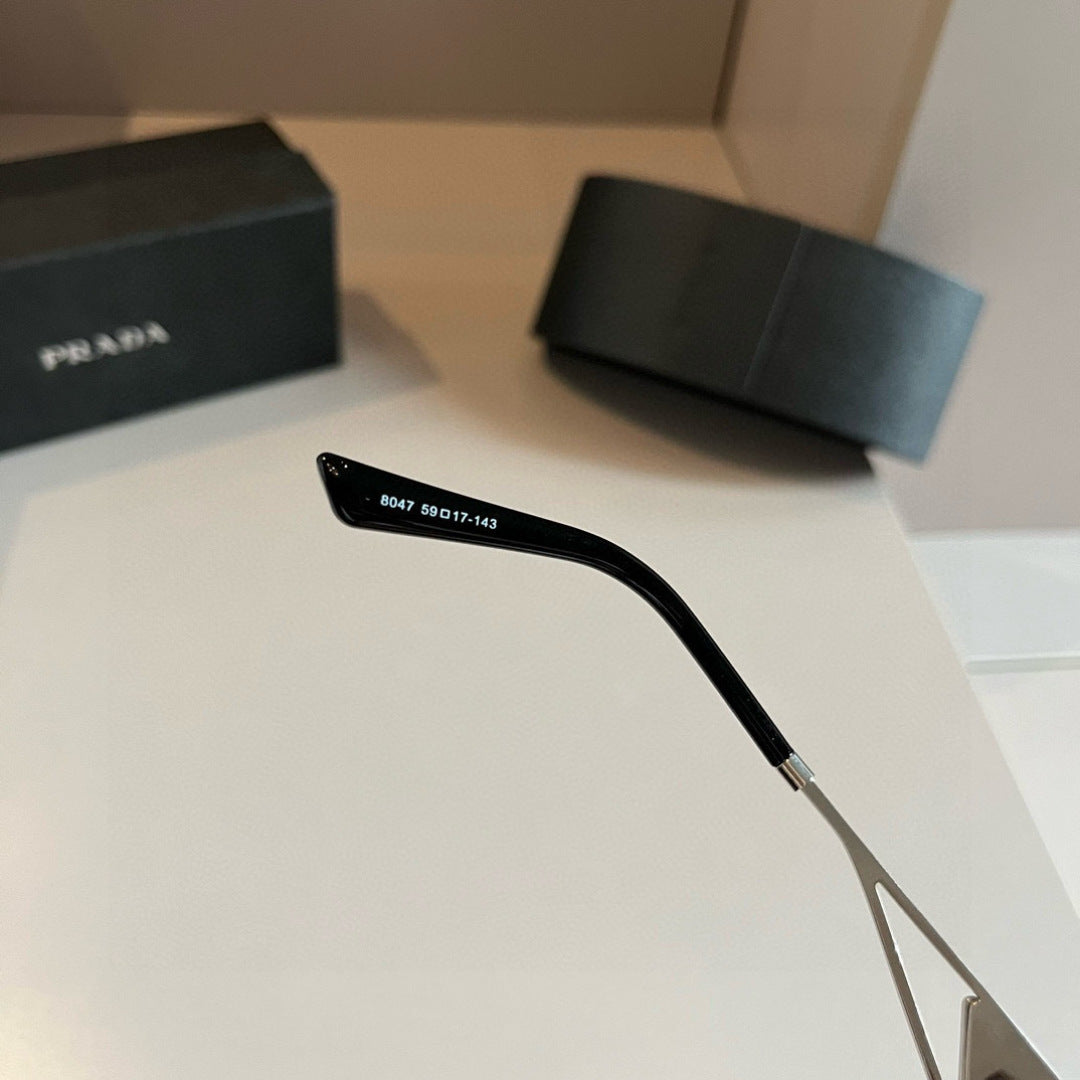 Prada Polarized Fashion Silver Lens Sunglasses for Men - 998133 - detail image 10