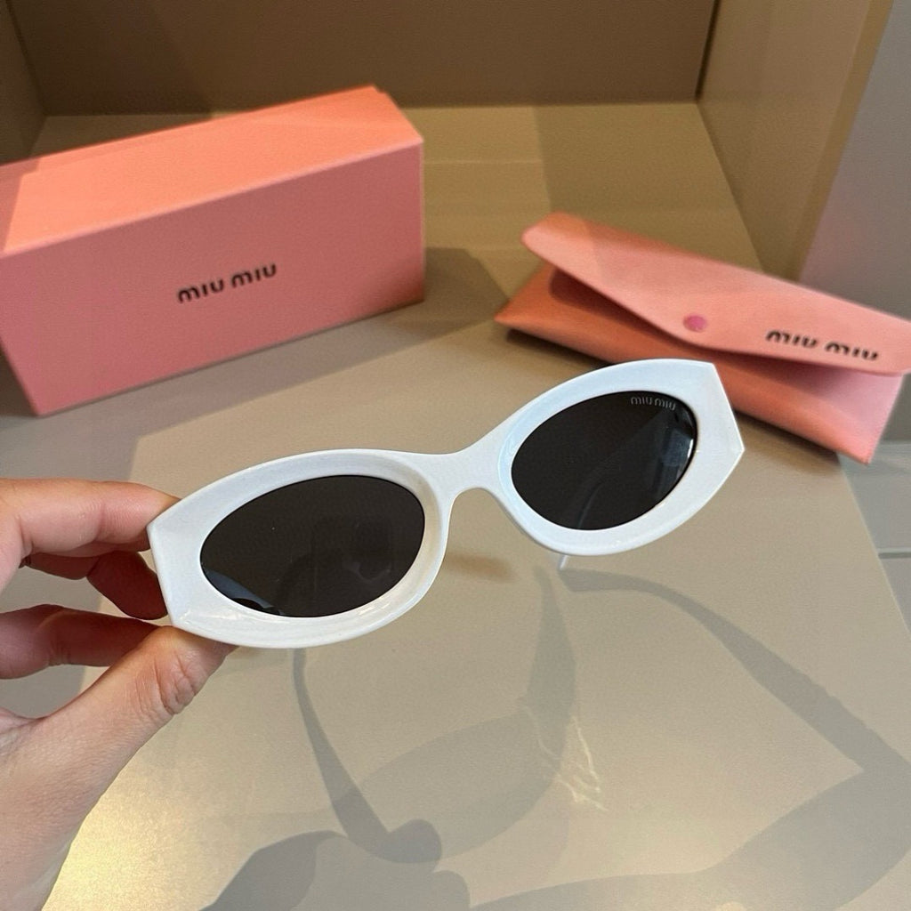 Miu Miu Cat-Eye Gold Lens Sunglasses for Men & Women - 399237 - detail image 2