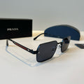 Prada Polarized Fashion Black Lens Sunglasses for Men - 449413
