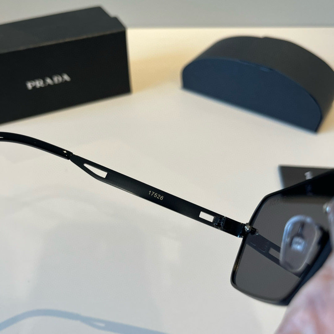 Prada Polarized Fashion Black Lens Sunglasses for Men - 449413 - detail image 10