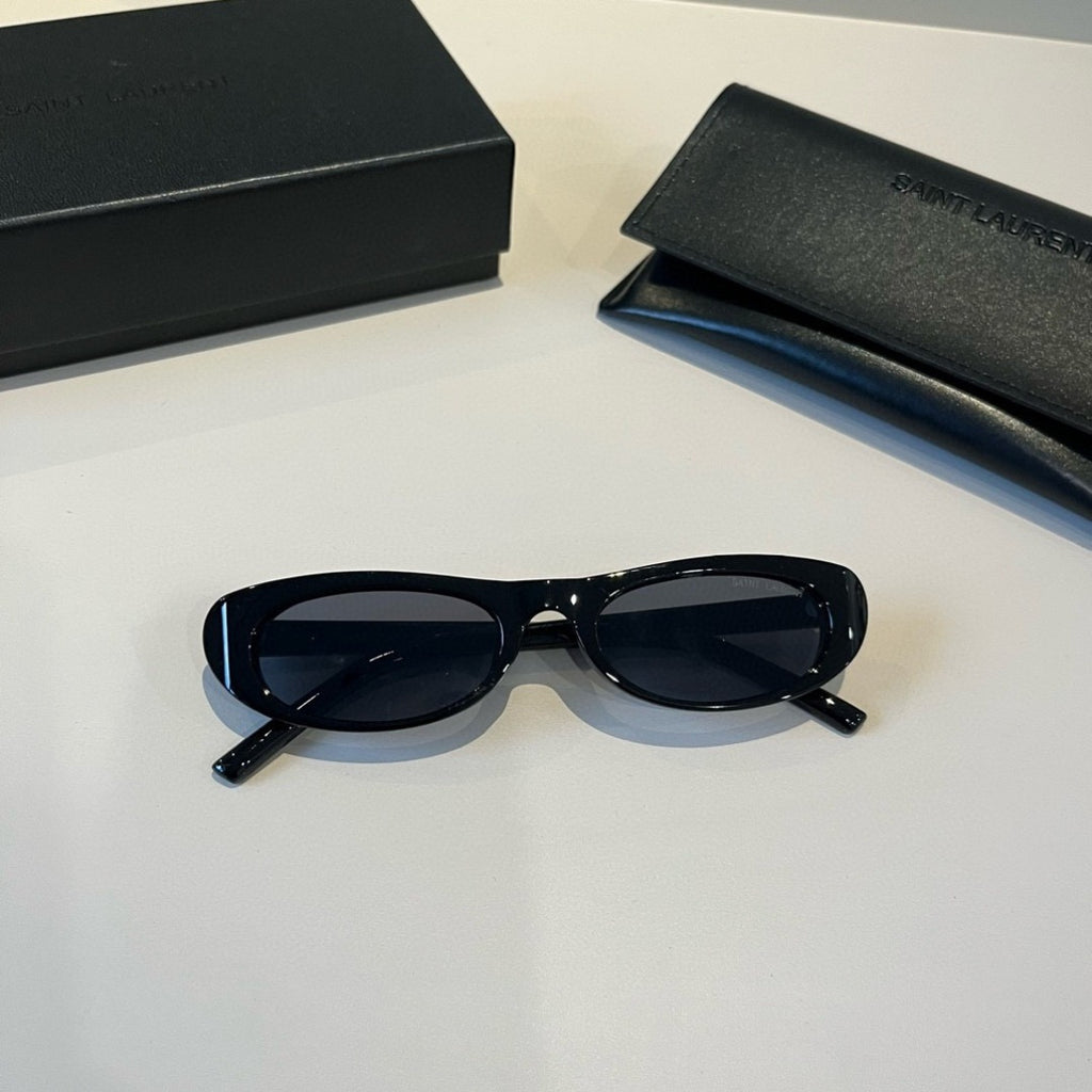 Saint Laurent Cat-Eye Blue Lens Sunglasses for Men & Women - 449207 - detail image 9