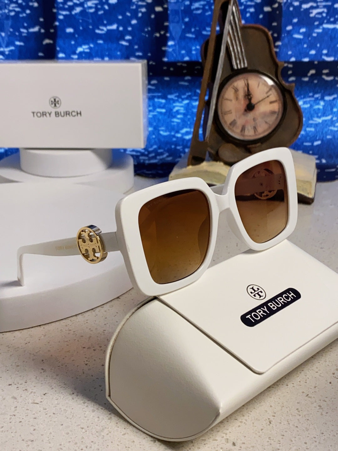 Burberry Square Brown Lens Sunglasses for Women - 432509 - detail image 10