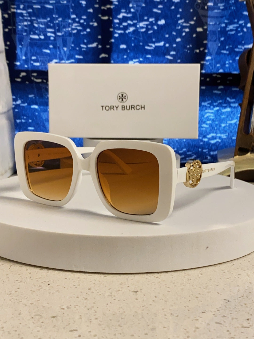 Burberry Square Brown Lens Sunglasses for Women - 432509