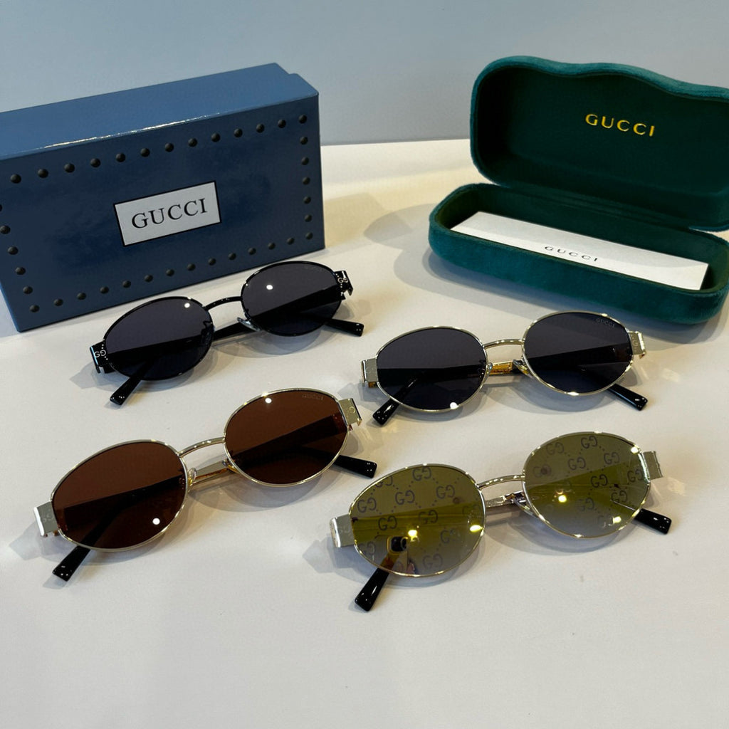 Gucci Oversized Silver Lens Sunglasses for Women - 997674 - detail image 10