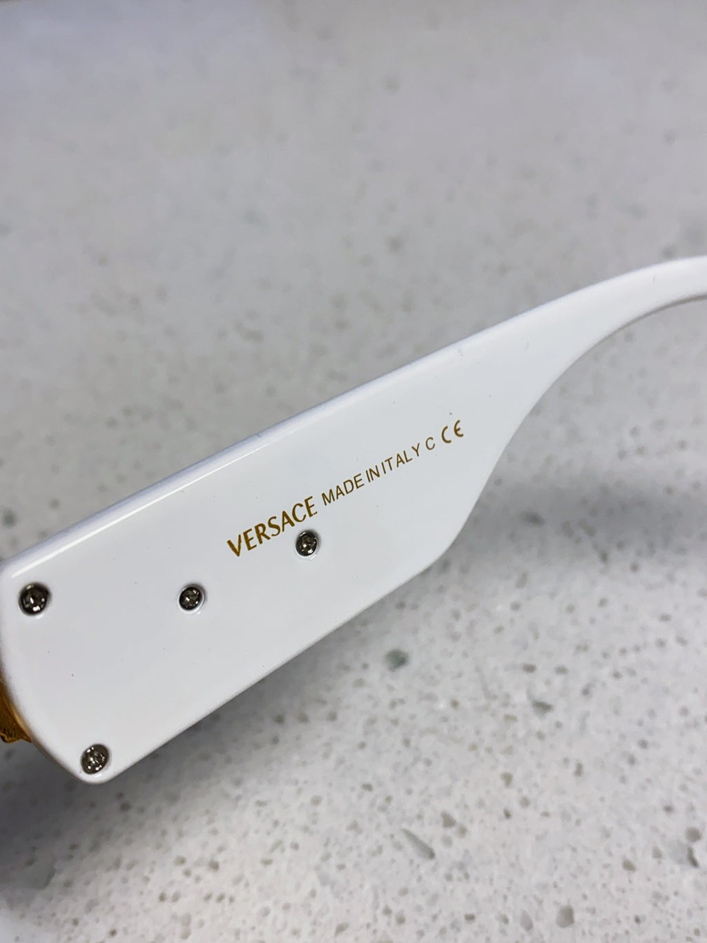 Versace Metal Square Brown Lens Sunglasses for Men & Women - detail image 8