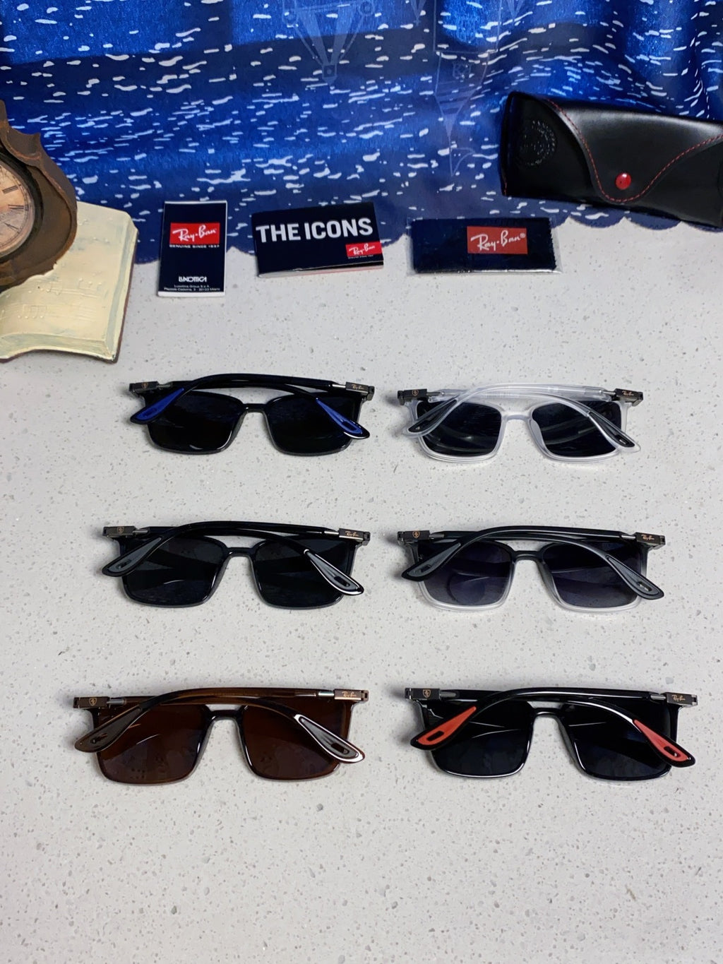 Ray-Ban RB9537 Polarized Fashion Silver Lens Sunglasses for Men & Wom - 383187 - detail image 11