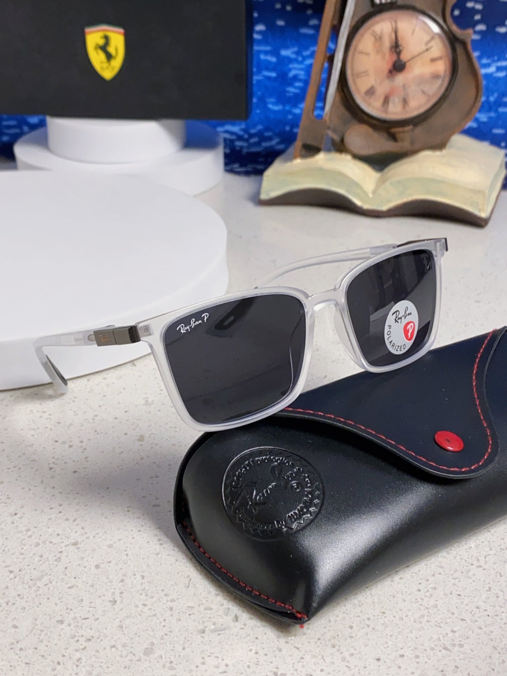 Ray-Ban RB9537 Polarized Fashion Silver Lens Sunglasses for Men & Wom - 383187 - detail image 10