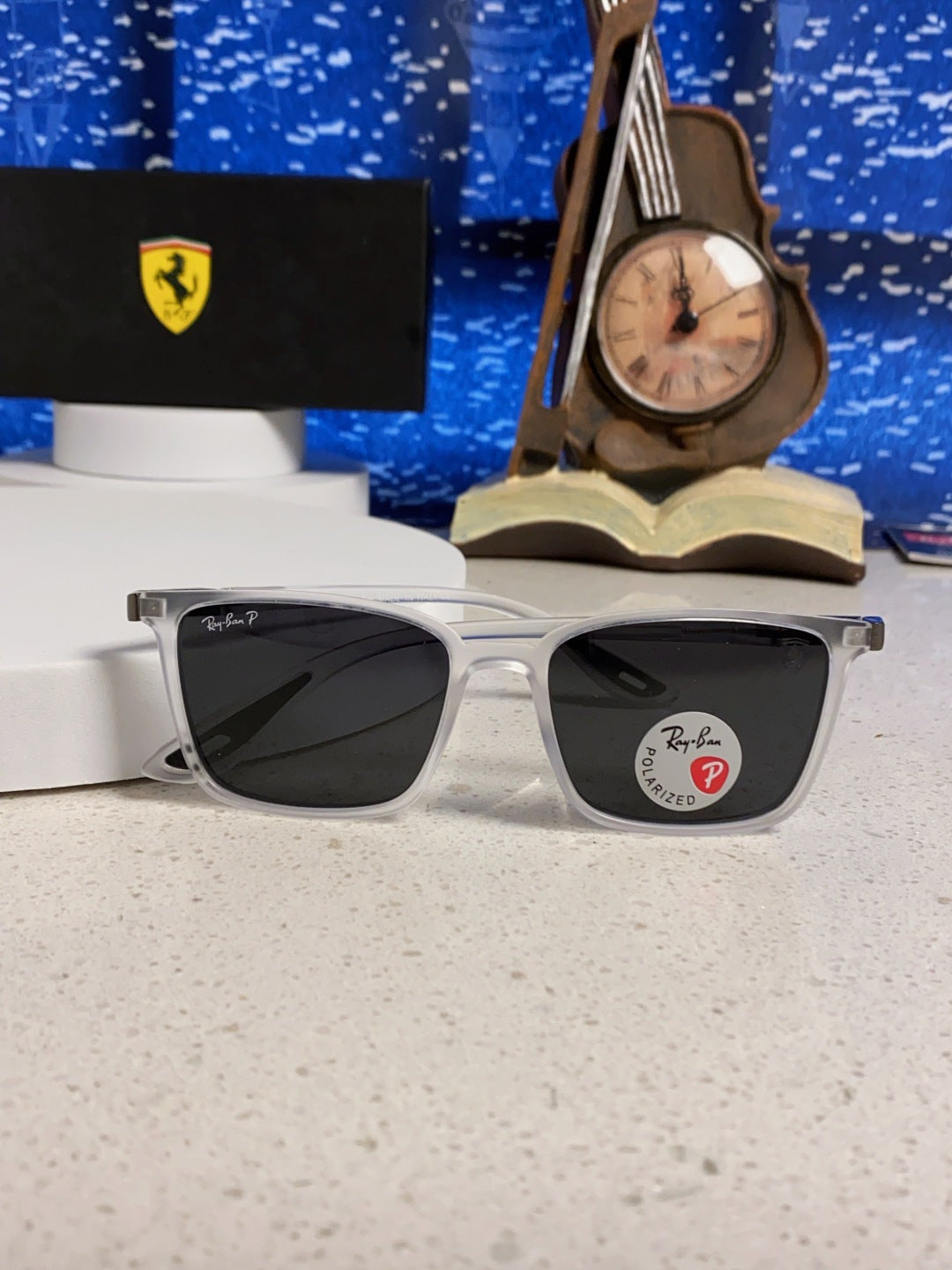 Ray-Ban RB9537 Polarized Fashion Silver Lens Sunglasses for Men & Wom - 383187 - detail image 9