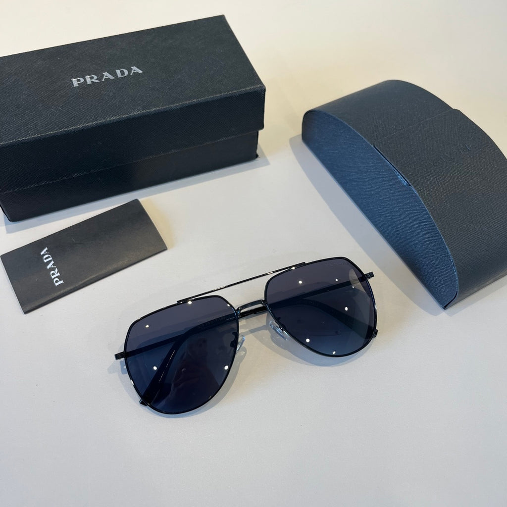 Prada Polarized Fashion Black Lens Sunglasses for Men - 487062 - detail image 10