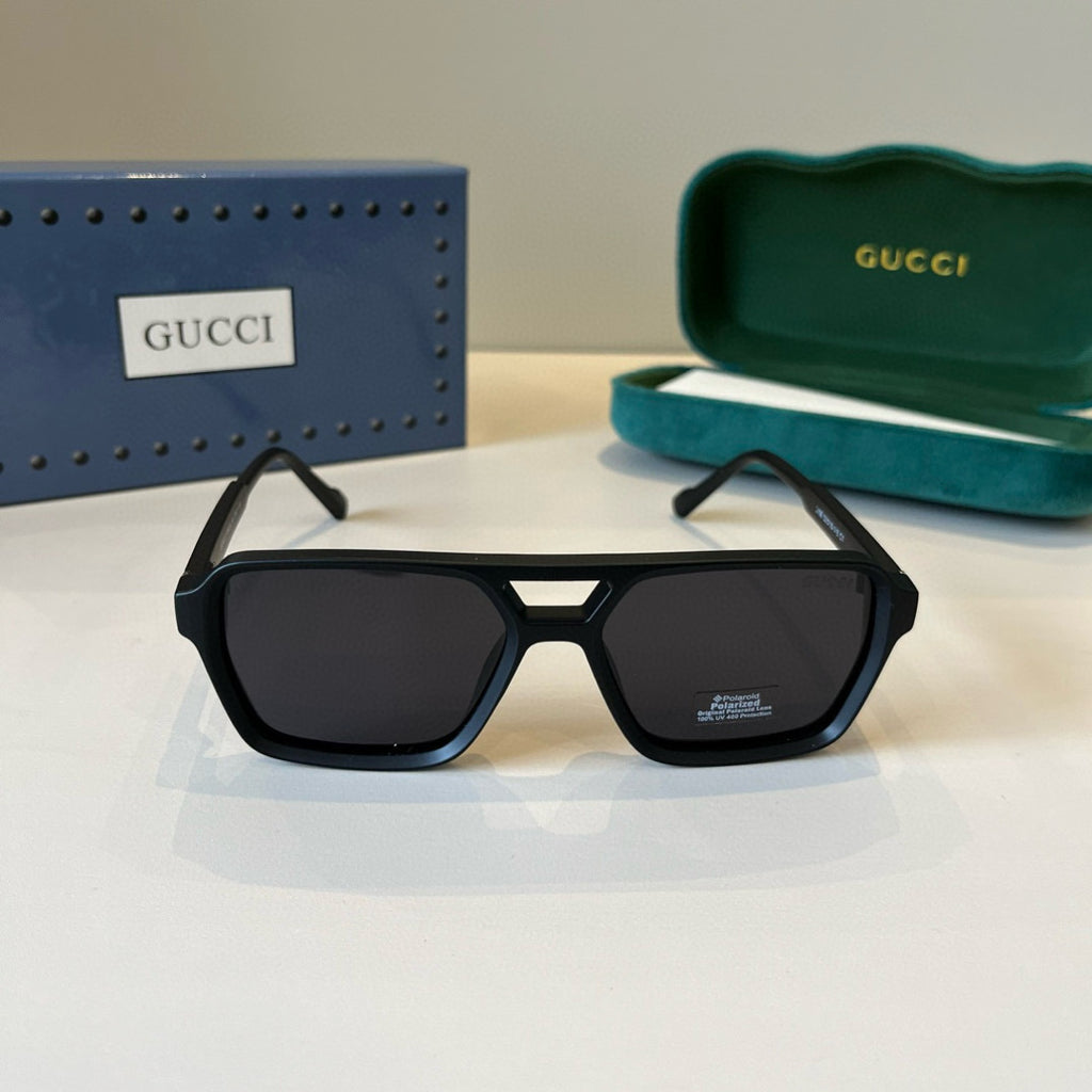 Gucci Oversized Black Lens Sunglasses for Men & Women - 431323 - detail image 2
