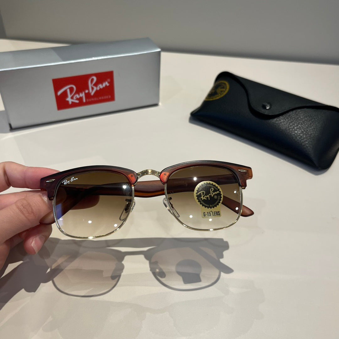 Ray-Ban RB3016 Fashion Black Lens Sunglasses for Men & Women - detail image 4