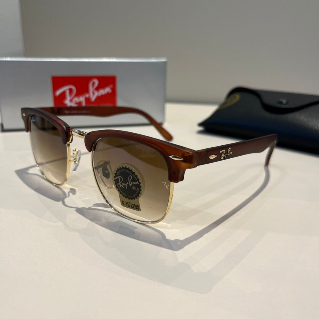 Ray-Ban RB3016 Fashion Black Lens Sunglasses for Men & Women - detail image 3
