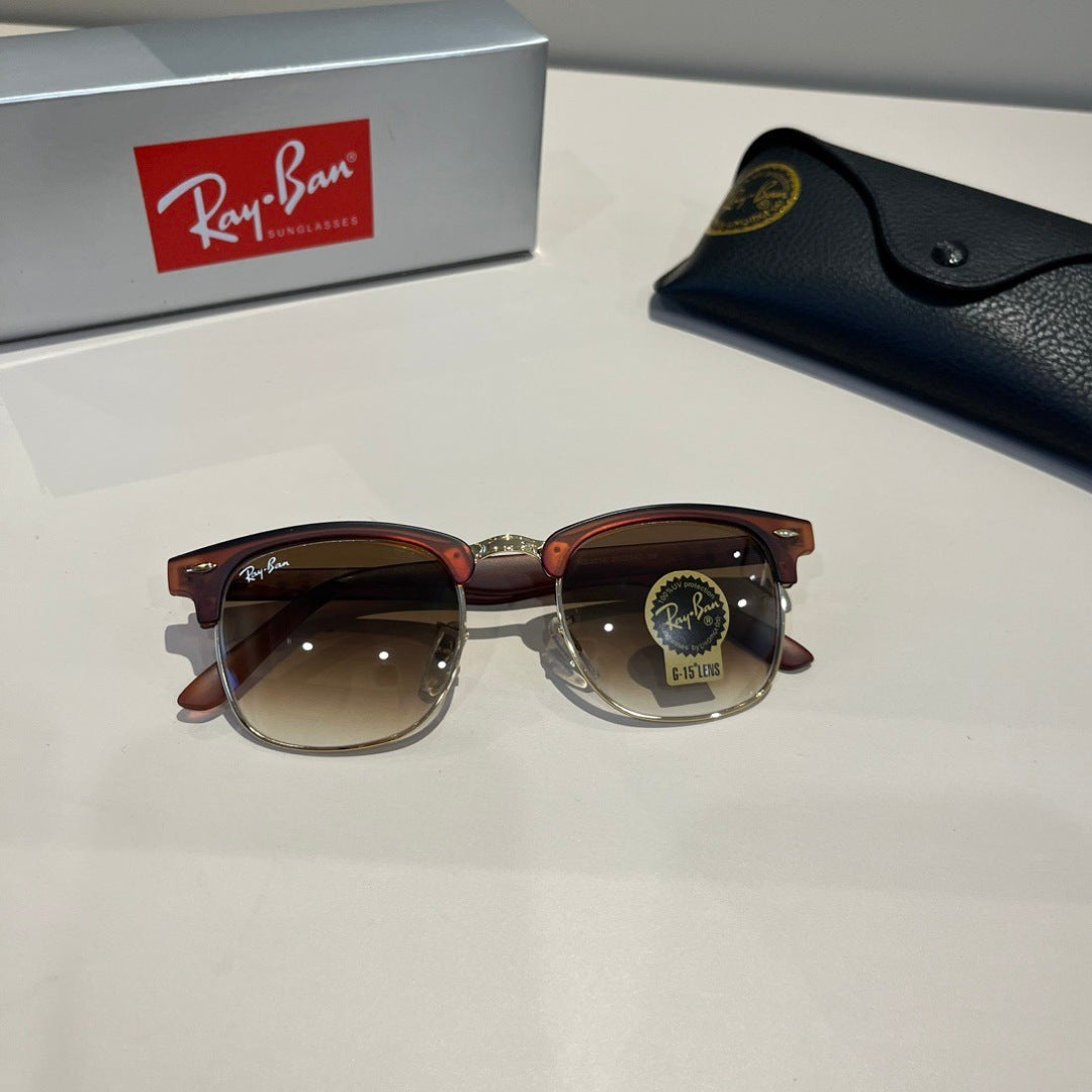 Ray-Ban RB3016 Fashion Black Lens Sunglasses for Men & Women - detail image 5