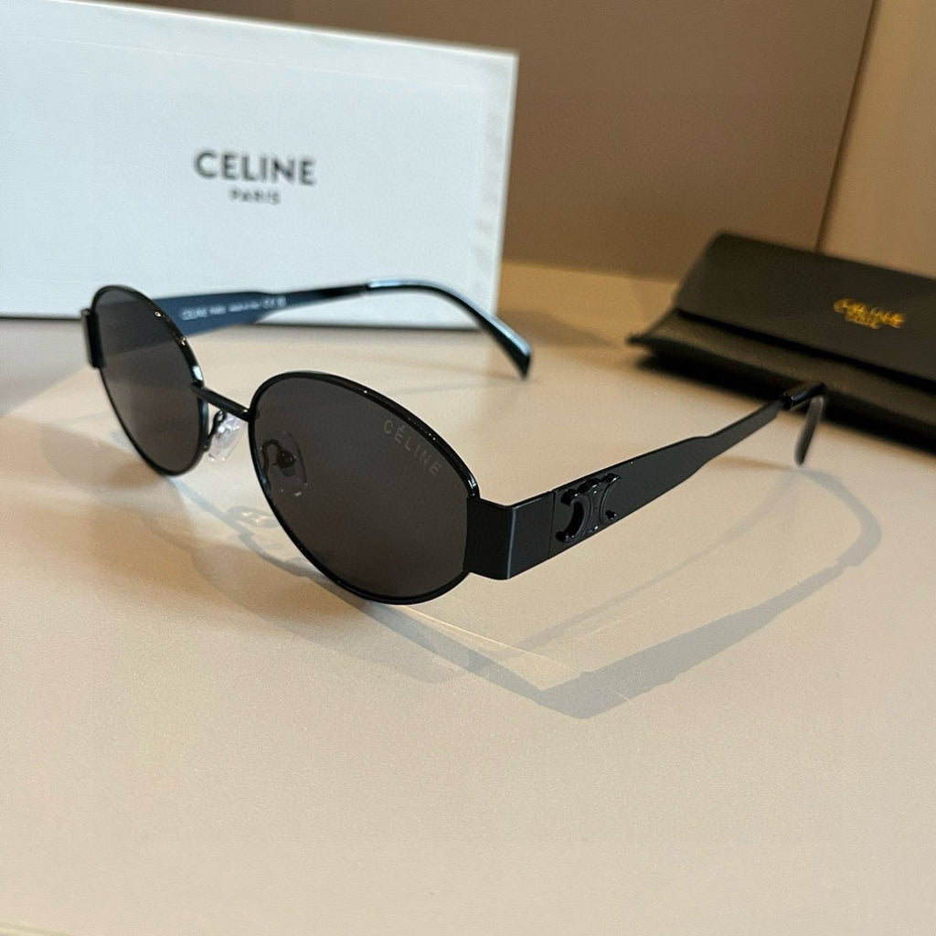 Celine Cat-Eye Silver Lens Sunglasses for Men & Women - 486952 - detail image 4