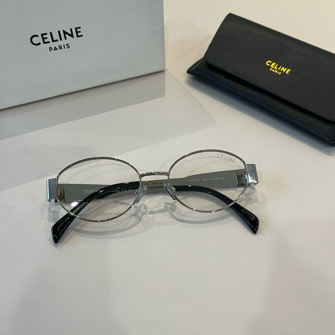 Celine Cat-Eye Silver Lens Sunglasses for Men & Women - 465499 - detail image 4