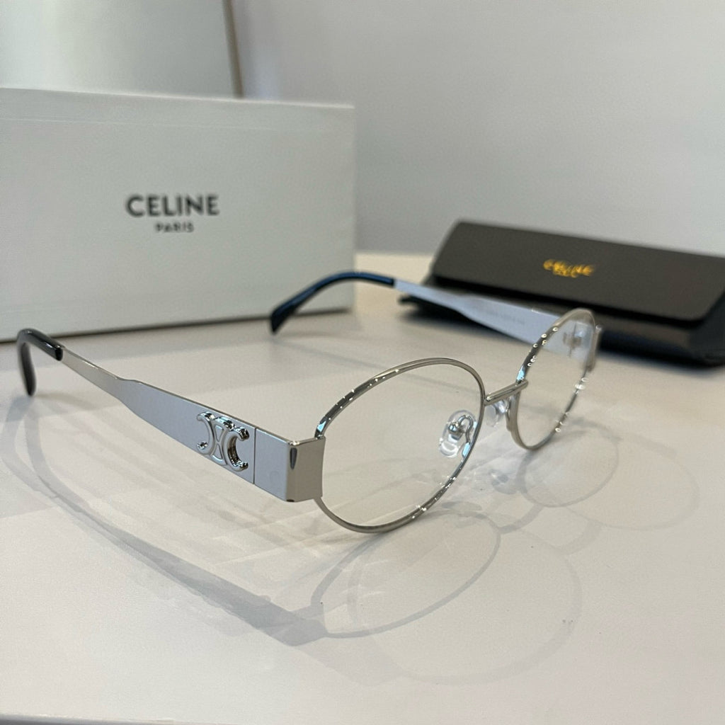 Celine Cat-Eye Silver Lens Sunglasses for Men & Women - 415631