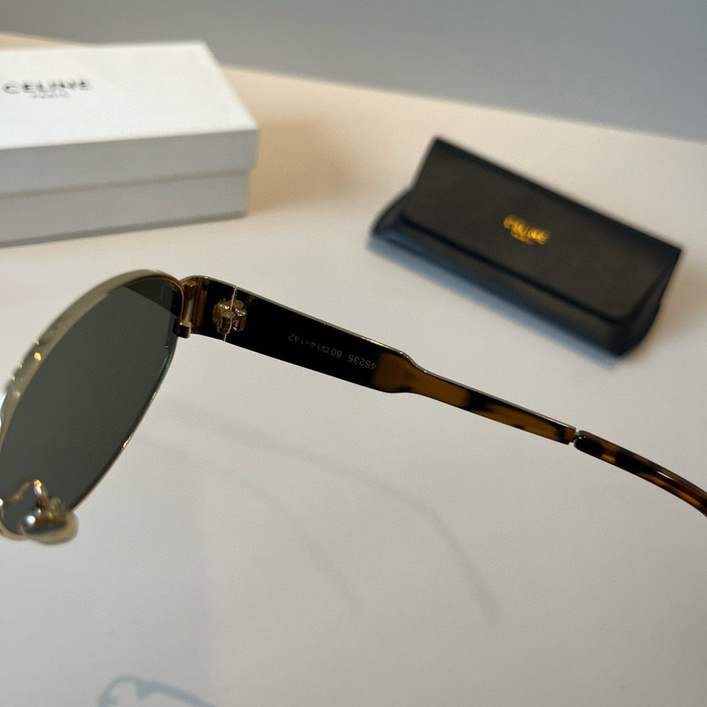 Celine Cat-Eye Brown Lens Sunglasses for Men & Women - 431969 - detail image 7