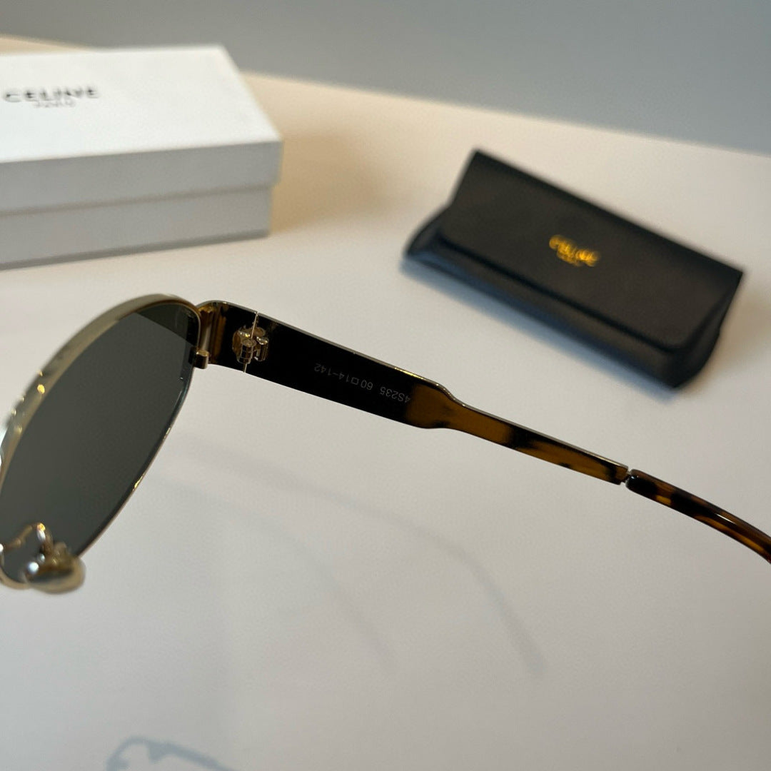 Celine Cat-Eye Brown Lens Sunglasses for Men & Women - 431969 - detail image 7