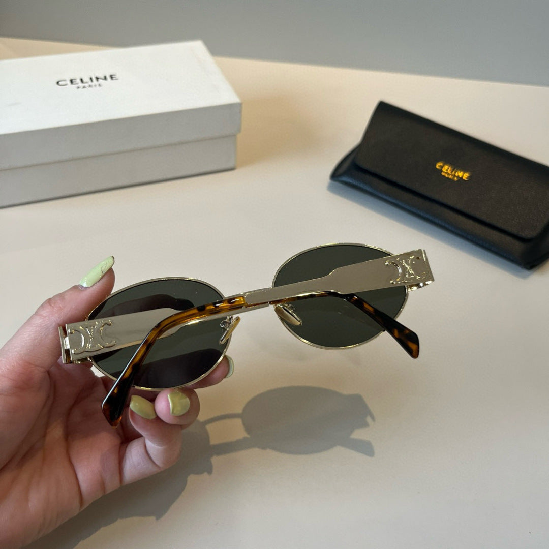 Celine Cat-Eye Brown Lens Sunglasses for Men & Women - 431969 - detail image 5